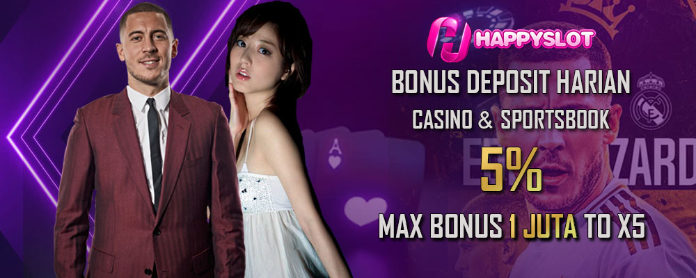 Bonus Deposit Harian 5% Sportsbook & Live Casino